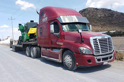 Fletes en semi lowboy